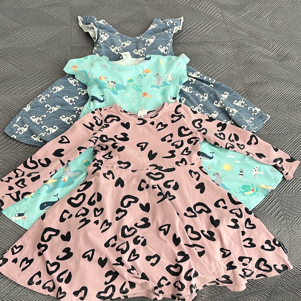 Polarn O. Pyret & Monica + Andy Little girl dresses (4-5 y.o)